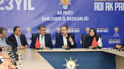 AK Parti'li Şen, Şanlıurfa'da ziyaretlerde bulundu