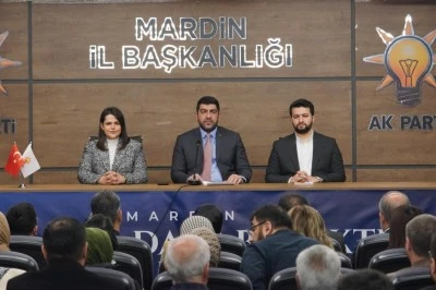 AK Parti Mardin İl Başkanı Uncu'dan AK Parti'nin 8. B&uuml;y&uuml;k Olağan Kongresi'ne davet