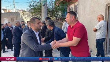 AK Parti Mardin İl Başkanı Vahap Alma Mazıdağı'nı ziyaret etti
