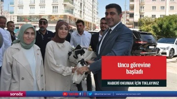 AK Parti Mardin İl Başkanlığına atanan Mehmet Uncu, g&ouml;reve başladı