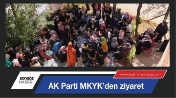AK Parti MKYK’den ziyaret