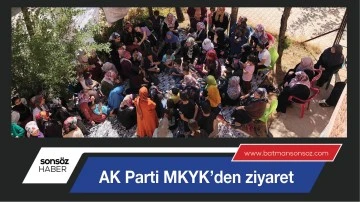 AK Parti MKYK&rsquo;den ziyaret