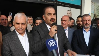 AK Parti Siirt İl Başkan adayı Canpolat'a i&ccedil;in karşılama programı