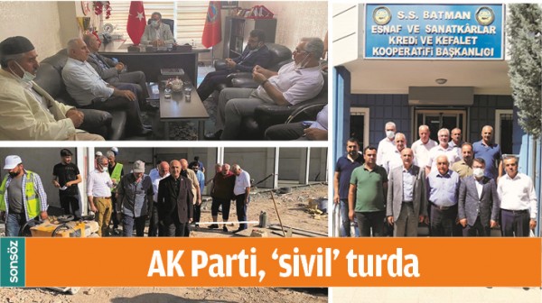 AK PARTİ, &lsquo;SİVİL&rsquo; TURDA