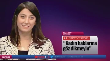 AK Parti&rsquo;ye sert eleştiri