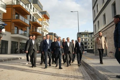 AK Partili Alkayış'tan kentsel d&ouml;n&uuml;ş&uuml;m alanlarında inceleme