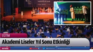 Akademi Liseler Yıl Sonu Etkinliği
