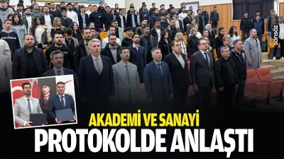 Akademi ve Sanayi, protokolde anlaştı
