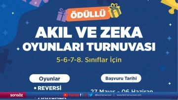 Akıl ve Zeka Oyunları Turnuvası d&uuml;zenlenecek