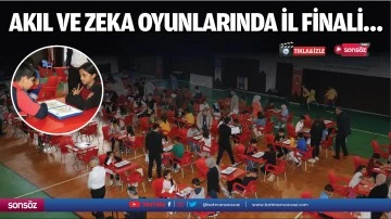 Akıl ve zeka oyunlarında il finali&hellip;