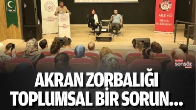 Akran zorbalığı, toplumsal bir sorun&hellip;