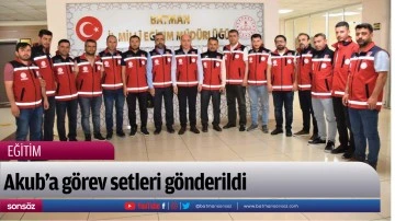 Akub&rsquo;a g&ouml;rev setleri g&ouml;nderildi