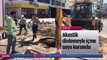 Akustik dinlemeyle i&ccedil;me suyu korundu