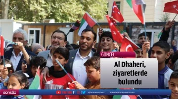 Al Dhaheri, ziyaretlerde bulundu