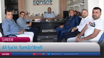 Ali Su&ccedil;in, Sons&ouml;z&rsquo;deydi