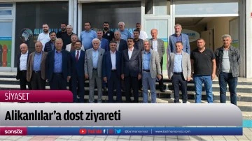 Alikanlılar&rsquo;a dost ziyareti