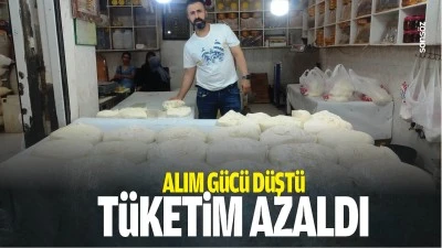 Alım g&uuml;c&uuml; d&uuml;şt&uuml;, t&uuml;ketim azaldı