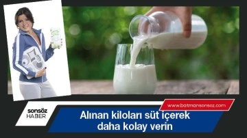 Alınan kiloları s&uuml;t i&ccedil;erek daha kolay verin