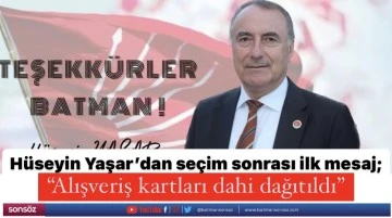 &ldquo;Alışveriş kartları dahi dağıtıldı&rdquo;