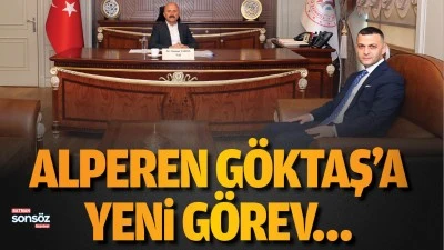 Alperen G&ouml;ktaş&rsquo;a yeni g&ouml;rev&hellip;