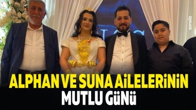 Alphan ve Suna ailelerin mutlu g&uuml;n&uuml;