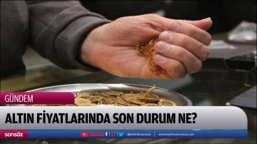Altın fiyatlarında son durum ne?