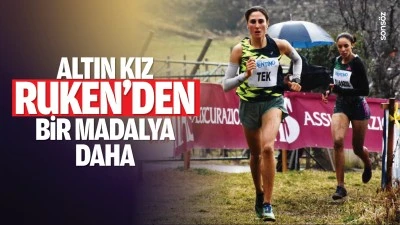 Altın kız Ruken&rsquo;den bir madalya daha&hellip;