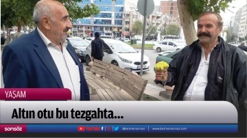 Altın otu bu tezgahta&hellip;