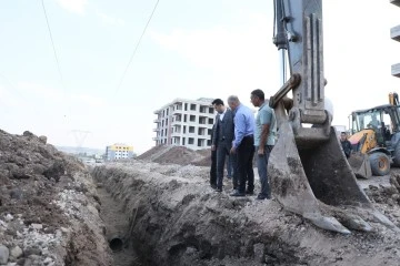 Altyapı &ccedil;alışmaları s&uuml;r&uuml;yor