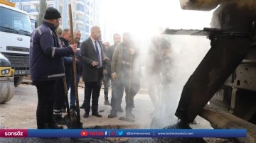 Altyapı sorunu &ccedil;&ouml;z&uuml;me kavuştu