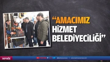 &ldquo;Amacımız hizmet belediyeciliği&hellip;&rdquo;