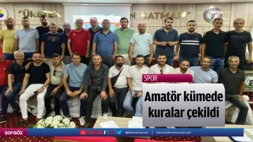 Amat&ouml;r k&uuml;mede kuralar &ccedil;ekildi