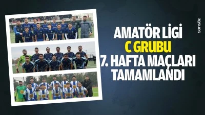 Amat&ouml;r Ligi C Grubu 7. hafta ma&ccedil;ları tamamlandı