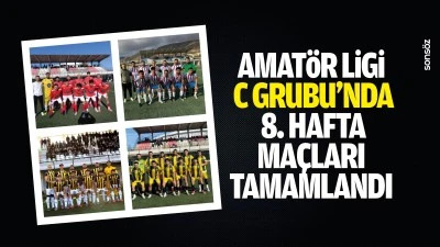 Amat&ouml;r Ligi C Grubu&rsquo;nda 8. Hafta ma&ccedil;ları tamamlandı
