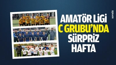 Amat&ouml;r Ligi C Grubu&rsquo;nda s&uuml;rpriz hafta