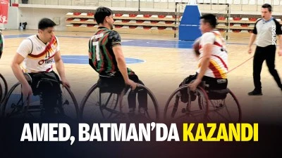 Amed, Batman&rsquo;da kazandı