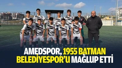 Amedspor, 1955 Batman Belediyespor&rsquo;u mağlup etti