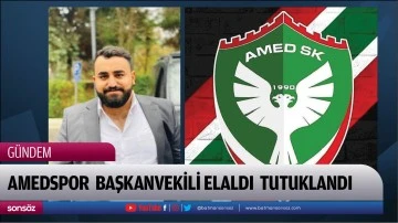 Amedspor Başkanvekili Elaldı Tutuklandı