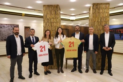 Amedspor&rsquo;dan Eşbaşkanlara ziyaret