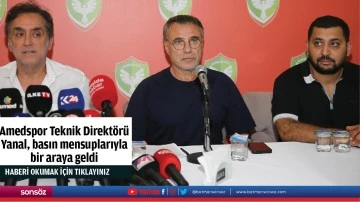 Amedspor Teknik Direkt&ouml;r&uuml; Yanal, basın mensuplarıyla bir araya geldi