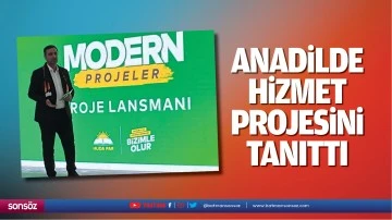 Anadilde hizmet projesini tanıttı