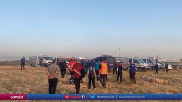 Anız yangınına D&Uuml;AK da m&uuml;dahale etti