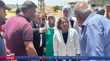 Anız yangınlarında &ouml;lenlerin yakınlarına ziyaret