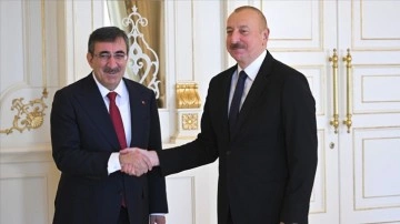 Ankara Cumhurbaşkanı Yardımcısı Cevdet Yılmaz, Azerbaycan'daki Se&ccedil;imleri Tebrik Etti