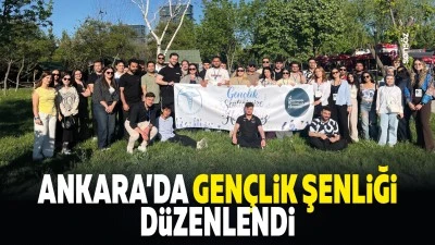 Ankara&rsquo;da gen&ccedil;lik şenliği d&uuml;zenlendi