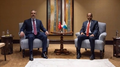 Ankara Dışişleri Bakanı Hakan Fidan Afrika Bakanlarıyla G&ouml;r&uuml;şt&uuml;