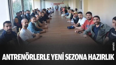 Antren&ouml;rlerle yeni sezona hazırlık