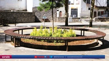 Anzele Parkı&rsquo;nda bakım, onarım ve peyzaj &ccedil;alışması yapıldı
