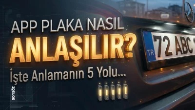 APP Plaka ile normal plaka arasındaki fark nedir? Nasıl anlaşılır?