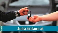 ARABA KİRALANACAK